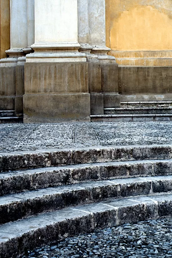 Stone steps