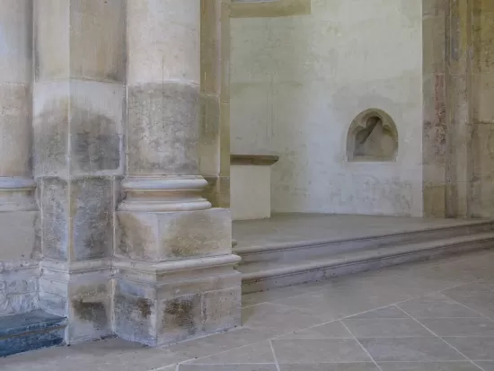 Stone church interior